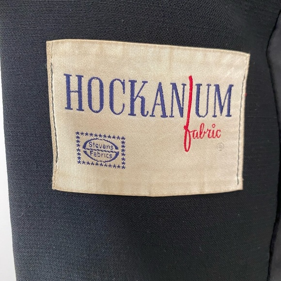 Hockanum Fabrics Steven Vintage 1960s Mink Collar Waterproof Long Coat Jacket M - Picture 7 of 10